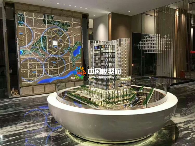 高檔樓盤模型底座，售樓部沙盤展臺（收藏）