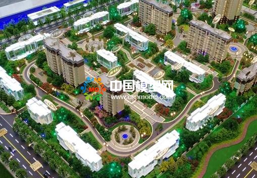售樓部沙盤對仿真度要求較高，氛圍營造也很重要
