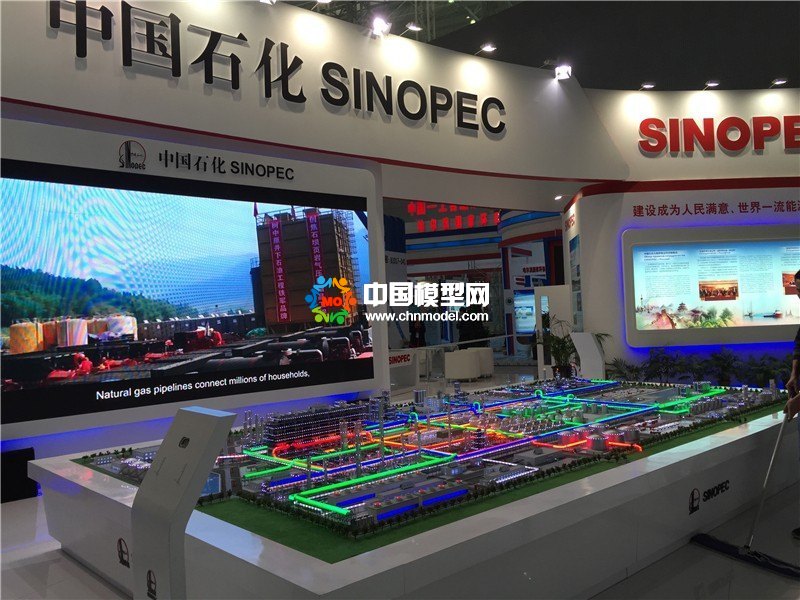 石油化工產(chǎn)業(yè)沙盤模型，石油化工流程模型