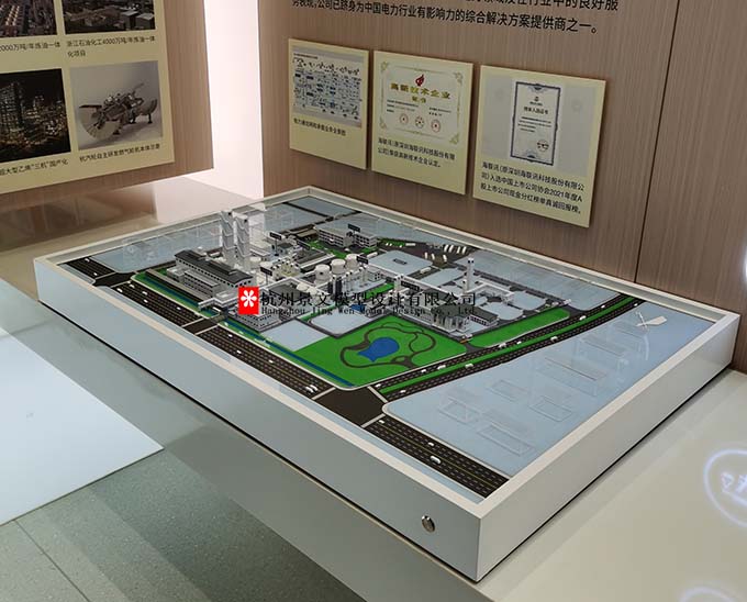 空分設(shè)備沙盤模型，特種氣體沙盤模型