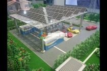光伏發(fā)電模型，光伏電站模型