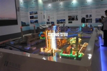 華能電廠沙盤模型，火電廠模型，發(fā)電廠沙盤