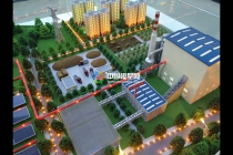 工業(yè)展示沙盤模型，企業(yè)展廳沙盤模型