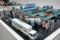 智慧工廠沙盤模型，生產(chǎn)線沙盤模型